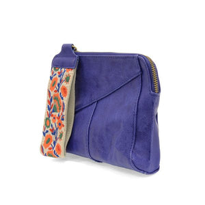 Cobalt Gigi Crossbody W/Woven Wrist Strap