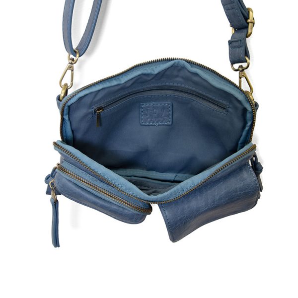 Denim Kendra Cargo Pocket Sling/Crossbody