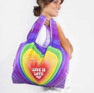 Love Rainbow Medium Reusable Bag