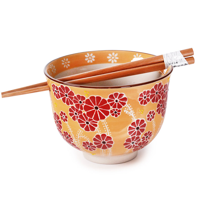 Bowl with Chopsticks 16oz