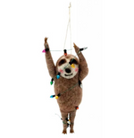 Party Sloth Ornament