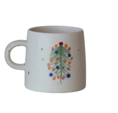 Christmas Tree with Multicolor Ornaments Mug