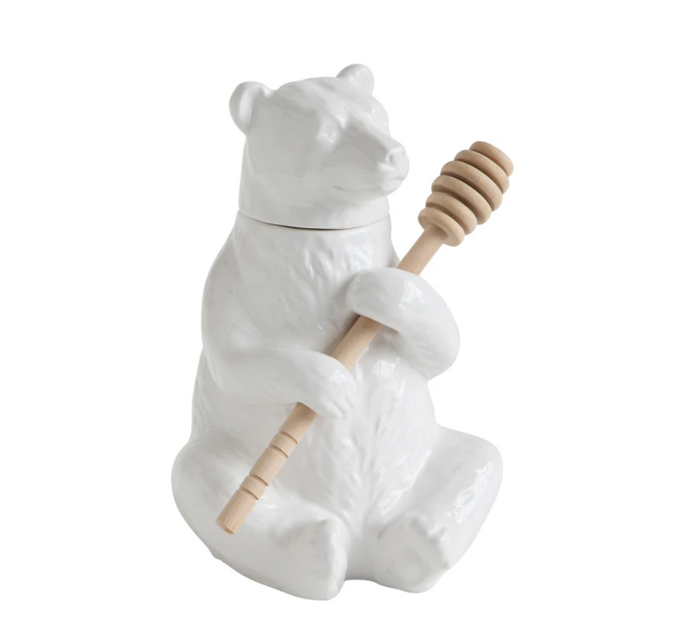 Bear Honey Jar