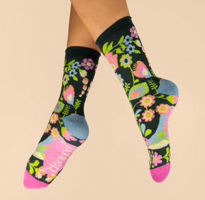 Scandinavian Flora Ankle Socks