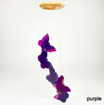 Butterflies Purple Wind Chimes