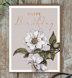 Happy Birthday Rose Note Cards