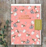 Bunny Happy Birthday Note Cards