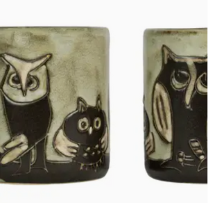 Owls Stoneware Mug