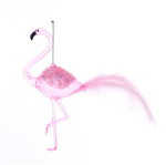 Pink Flamingo Ornament