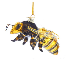 Bee Glass Ornament