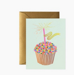 Cupcake Happy Birthday Card