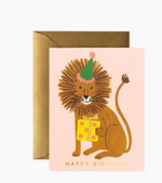 Lion Birthday Card