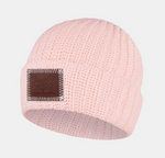 Pink Knit Beanie