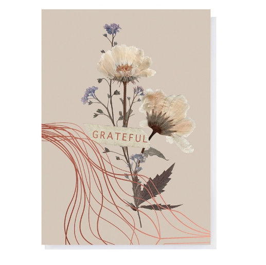 Butter Grateful Greeting Card