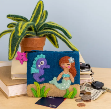 Mermaid Felt Coinpurse