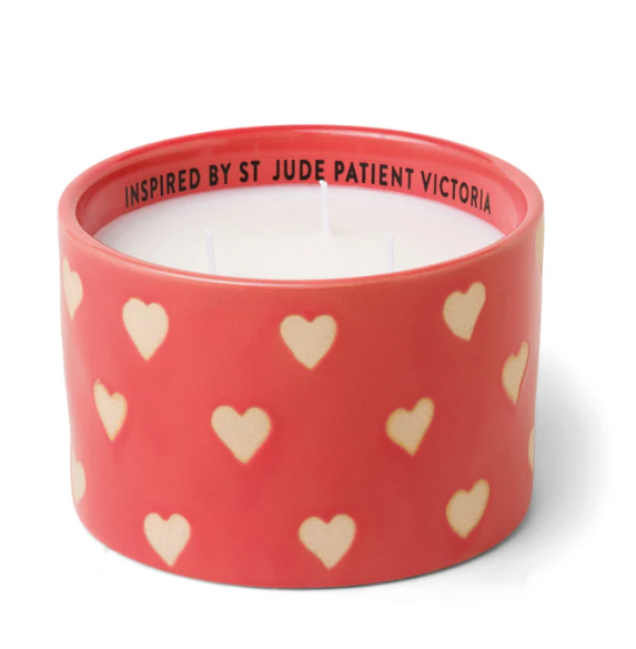 "Courage" St. Jude Giveback Ceramic Candle