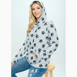 Paw Print Hoodie