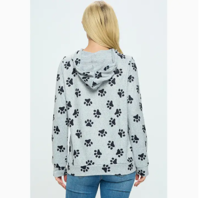 Paw Print Hoodie