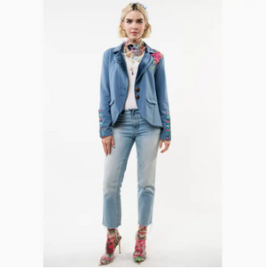 Elise French Terry Blazer