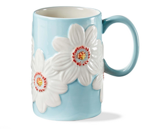 Daisy Sculpted Tall Mug