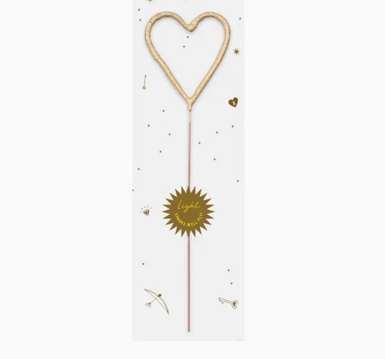 Golden Sparkler Wand 8"