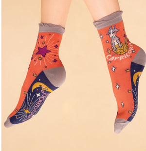 Zodiac Socks Ankle Bamboo Assorted