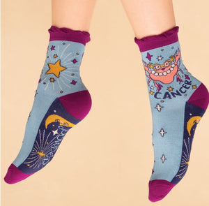 Zodiac Socks Ankle Bamboo Assorted