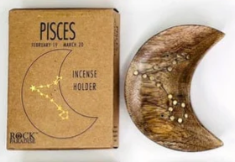 Zodiac Moon Crescent Incense Holder