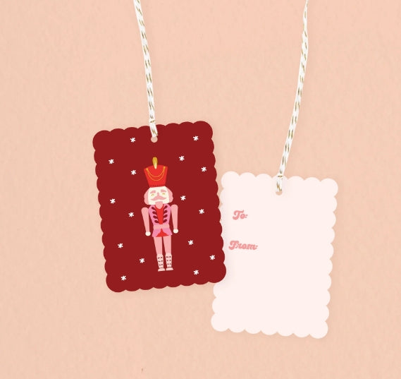 Nutcracker Gift Tag Set