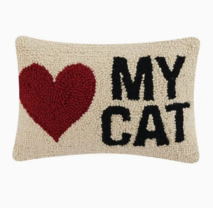 My Heart Cat Hook Pillow