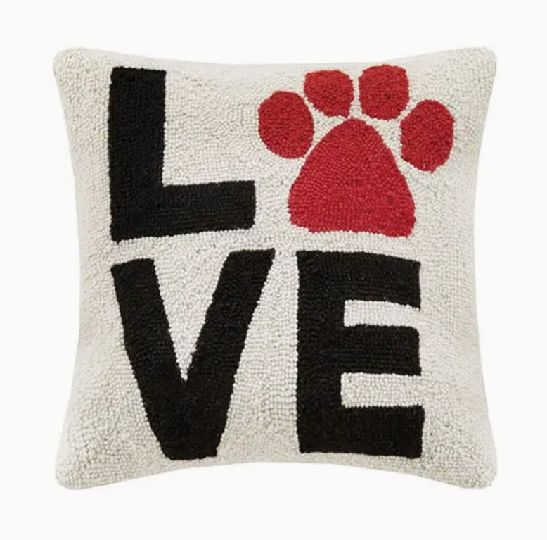 Love Paw Hook Pillow