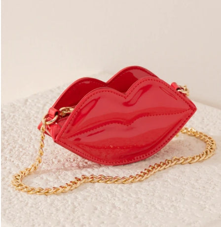 Kiss Mini Bag Red