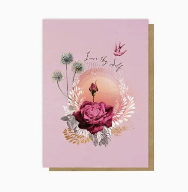 Lavender Rose Greeting Card