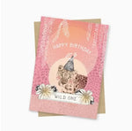 Wild One Birthday Small Card