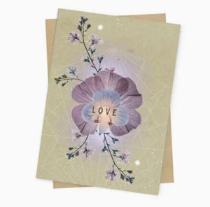 Love Flower Small Card