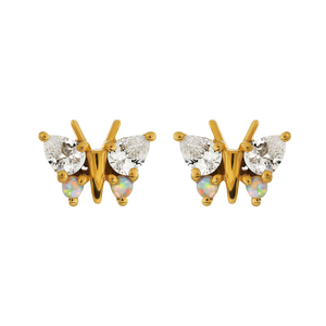 Belle Butterfly Stud