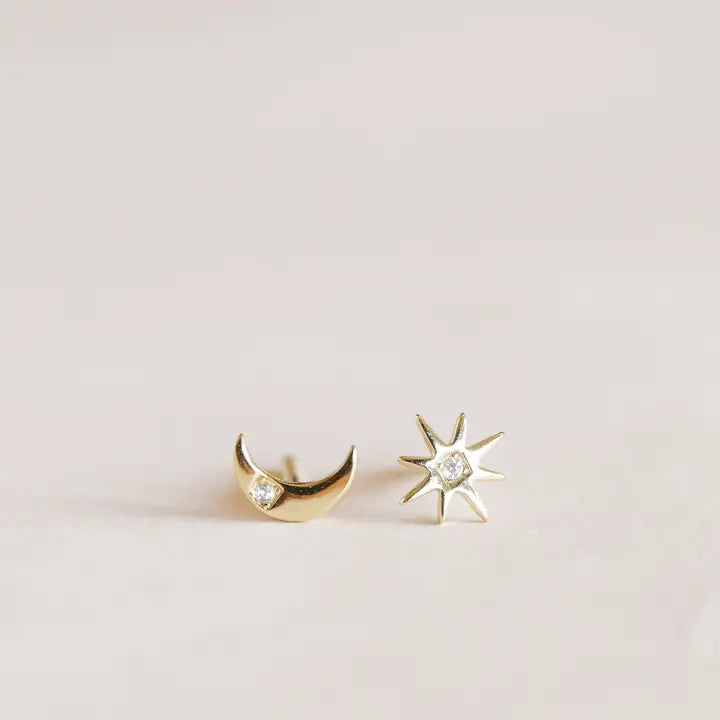 Complements Sun and Moon Earrings