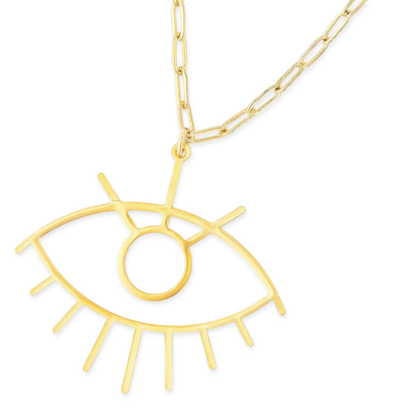 Big Evil Eye Necklace