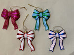 Glittered Bows Ornament