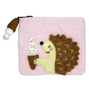 Hedgehog Felt Coinpurse