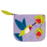 Hummingbird Felt Coinpurse