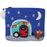 Retro Camper Felt Coinpurse