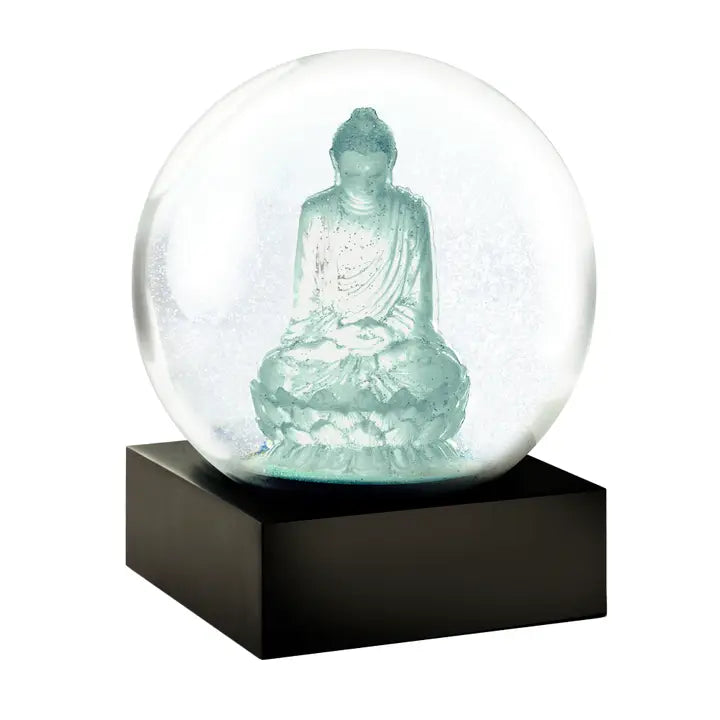 Crystal Buddha Snow Globe