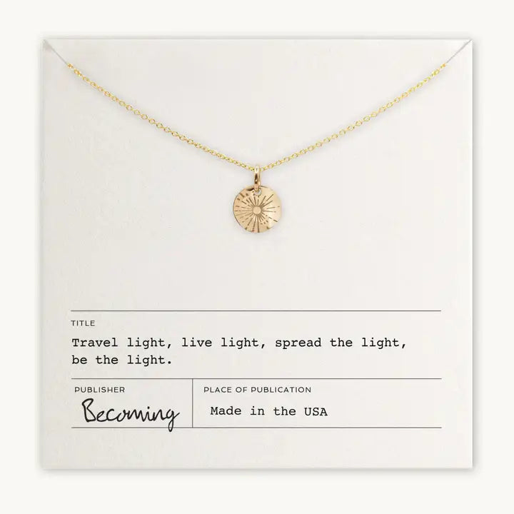 Be the Light Necklace