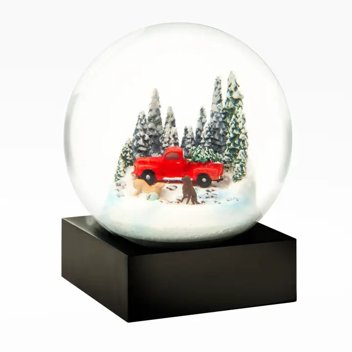 Red Truck Snow Globe