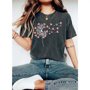 Heart Dandelion T-Shirt