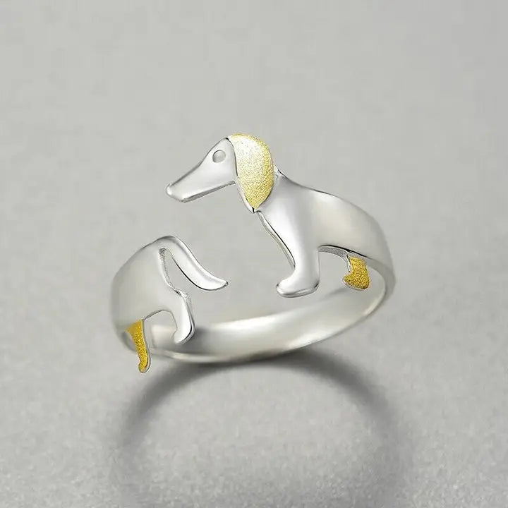 Dachshund Stackable Dog Ring