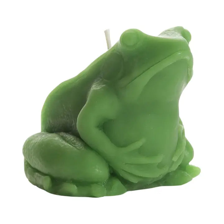 Frog Beeswax Candle