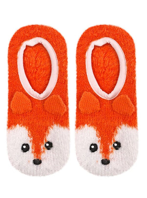 Fox Fuzzy Socks