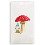 Gnome and Mushroom Kitchen Towel